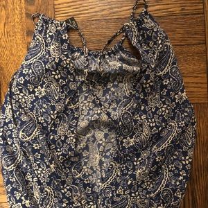 Forever21 blue jumpsuit